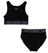 Petit by Sofie Schnoor UndertÃ¸j - 2-pak - Top/Hipsters - Sort