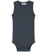 MarMar Body u/æ - Rib - Sleeveless - Noos - Blå