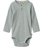 Wheat Body l/æ - Rib - Benny - Stormy Sea Stripe