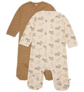 Pippi Baby Natdragter m/f - 2-pak - Whitecap Grey
