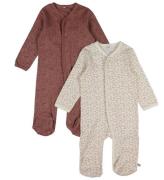 Pippi Baby Natdragter - 2-pak - Burlwood