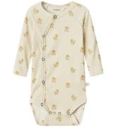 Lil Atelier Body l/æ - Slim - Nbnlavo - Turtledove/Duck
